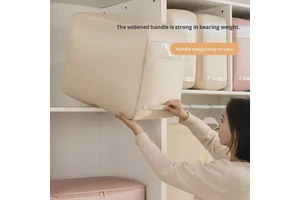 BRM Quilt Storage Bag Wardrobe Large Capacity Quilt Organizer Dustproof Moistureproof Fabric Clothing Storage Bag