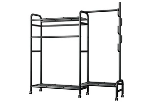 New Design Coat Rack Hanger Stand Freestanding Metal Coat Tree Rack With Hooks For Entryway