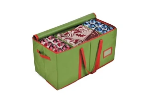 Premium Customizable Color & Size Polyester Oxford Christmas Ornament Storage Container for Holiday Decorations