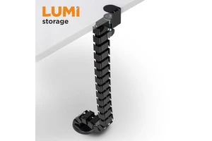 CC10-1A Clamp On Quad Entry Vertebrae Cable Management Spine Kit For Cord Wire Organizer