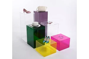 Fashion Wholesale Acrylic Box Transparent Acrylic Shoe Display Box