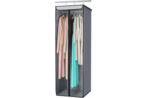 Premium Non-Woven Fabric Hanging Closet Organizer for Clothing Storage