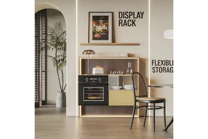 High-quality OEM, Hot-selling, Customizable, Modern, Sturdy Wall-mounted Aluminum Alloy Multi-tier Storage Rack