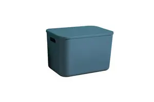 Wholesale Spot Stackable Rectangular Dust-proof Clothing with Lid Plastic Storage Plastic Boxes Five Piece Set for Clothes Socks