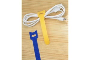 Wire and Data Cable Storage, Fixing, Self-adhesive Cable Management Tape, Nylon Back-to-back Velcro Cable Ties,