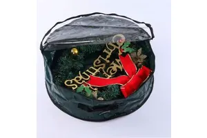 Efficient Garland Storage Containers Clear Window Design for Christmas