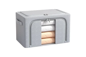 Hot Sale Cloth Storage Box Foldable Quilt Storage Bag Wardrobe Clothes Storage Box Household Clothes Quilt Organizer Box