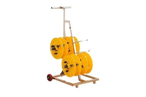 Industrial Multi Tier Cable Reel Rack Factory Wire Storage System Portable