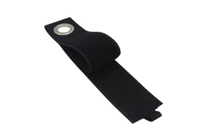 Custom Colorful Nylon Cable Organizer Straps Double Sided Self-Adhesive Hook & Loop Black for Velcro Cord Storage OPP Bag