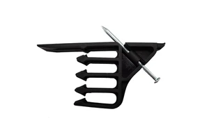 Cable Stacker: Cable Staples Plastic Insulated Black Stackers SI-1 80611237092 Wire Organizer