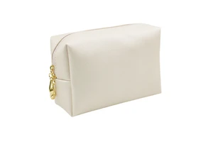 Factory Sale Waterproof PU+Nylon Zipper Whole Color Travel Cute Fashion Storage Customized Color Size Cosmetic Makeup Bag Women