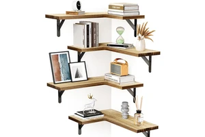 Bathroom Wall-mounted Rack Floating Partition Bedroom Living Room and Kitchen Decorative Storage Rack