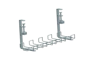 Thickened Multifunction Under-desk Wall-Mounted Cable Wire Socket Organizer Adjustable High Precision Non-Folding Storage Rack