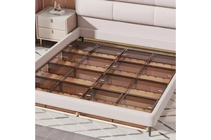 Haogle High Quality Durable Bedroom Stackable Under Bed Storage Folding Plastic Storage Box with Lid and Wheel
