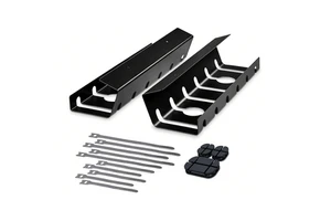 Customized Cable Holder in Slot Storage Cable Wire Metal Management Ladder Cable Desk Cord Clamp Trays Organizer