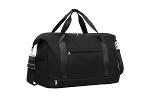 Women's Lightweight Oxford Travel Luggage Storage Bag Large Capacity Waterproof Design for Weekend Clothing Storage