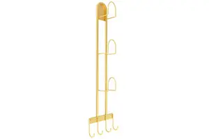 Wall-mounted storage rack is a suitable storage rack for helmets and hats for home entrances.