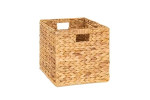Hot Selling High Quality Water Hyacinth Grass Hand-woven Storage Basket Storage Basket Foldable Storage Basket