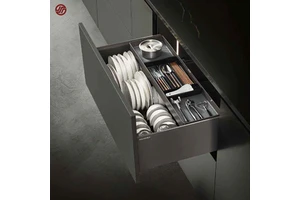 GINO Kitchen Cabinet Storage Accessories Sliding Shelf Organizer Pull Out Wire Drawer Baskets