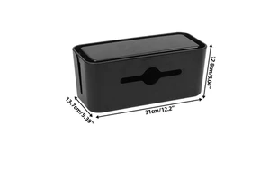 Medium Cable Management Box Cord Organizer Power Strip Cover