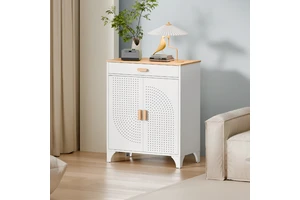 Modern New Arrival Steel MDF Top 2 Door Mesh Office Organization Adjustable Feet Sideboard Document Storage Cabinet
