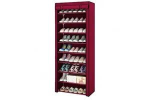 Popular Design Foldable Drop Front Storage Transparent Collapsible Shoe Box