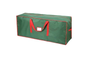 OEM 600D Canvas Large Duffle Oxford Holiday Container 6/9/10FT Green Classic Christmas Tree Storage Bag With Zipper and Handles