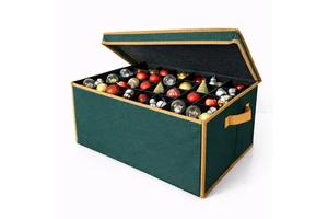 Top Sellers Foldable Multi-functional Fabric Hard Dividers Handles Lid ISO Certified Custom Logo Cube Christmas Storage Box