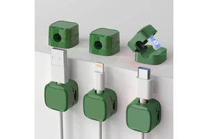 High Quality Magnetic Cord Organizer, Easy Secure Adhesive Cable Management, Wire Holder Keeper Organizer Management