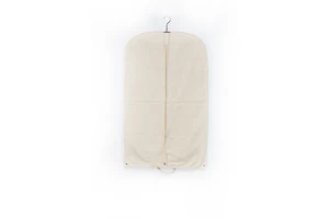 Custom Dust-proof Carry on PU Leather Mens Suit Down Jacket, Cover Clothing Storage Garment Bags for Household Use/