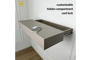 Floating Night Stand Secret Home Decor Space-Saving Secret Hidden Safe Wall Floating Shelves With Hidden Compartments Furniture