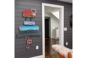 Modern Heavy Duty Wall Mount Metal Beverage Storage Rack Four-Tier Multifunction Living Room Organizer With Easy Assembly