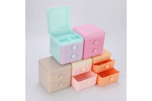 Plastic Organizer Storage Box Cosmetic Cosmetic Storage Box With Drawer Acrylic Cosmetic Organizer Storage Box