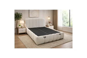 Comfort Pedic Customizable Upholstered Storage Base Headboard Durable Modern B2B Scandinavian MUN Sleep Customized Colors Turkey