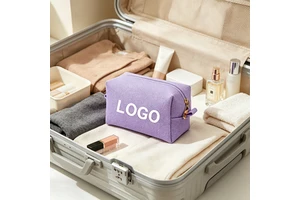 MOQ 100PCS Stock Ready Knitted Cosmetic Pouch Honeycomb Mesh Makeup Bag Custom Logo Women Travel Organizer