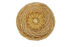 Round Full Willow Woven Storage Basket