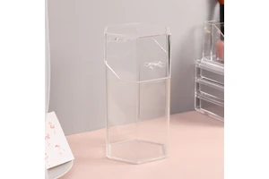 Hot Sell Transparent Acrylic Cosmetic Storage Box Makeup Organizer Cosmetic Storage Box
