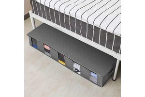 NFS Home Use Foldable Non-Woven Under-Bed Storage Box for Amazon Dustproof Divider Fabric and PP Storage Bag