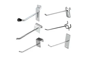 Custom Metal Hook Pegboard Supermarket Pegboard Hook 6 Inch Wire Mesh Display Hooks