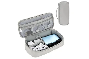 Nylon Waterproof Organizer for All Your Electronic Accessories and Cables with Reinforced Stitching for Long Lasting Durability