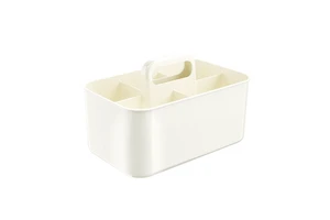 Simple Portable Plastic Storage Box Multifunctional Organizer for Office Kitchen, Bathroom Snack Cosmetic Storage