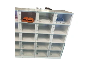 ABS Plastic Disinfection Shoe Cabinet Locker Easy Installation Protect Your Family's Health Create A Clean Space In Offices
