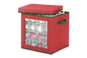 Christmas Ornaments Storage Box Holiday Decoration Organizer Box Ornament Storage Containers