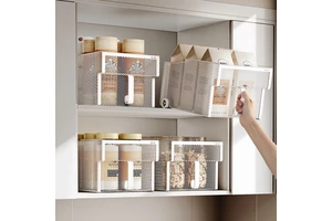 YUSHIJIA NEW DESIGN Pull Out Cabinet Organizer Kitchen Storage Under Sink Drawer Organiser Shelf