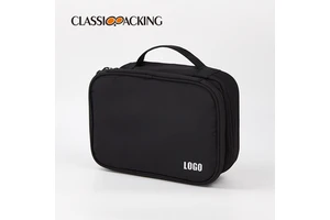 BSCI ISO Sedex Wholesale Electronics Accessories Gadget Bag Cable Organizer Bag Data Cable Digital Storage Bag