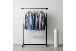 Custom Hanging Garment Bag Clothing Organizer with Print Design Waterproof & Space Saving Dust Cover for Closet Storage