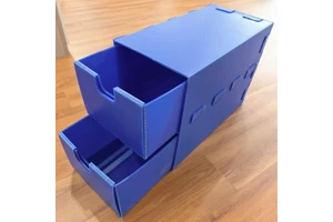 With Drawers Warehouse Storage Bin Plastic Stackable Storage Box Picking Bin For Clothing And Goods Storage