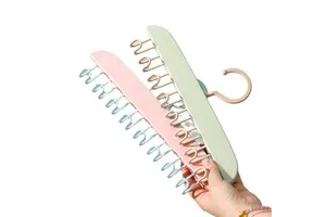 Plastic Bra Hanger Coat Bag Belt Vest Bra Sling Pajamas Ties Organizer Hanger With Hooks Bra Hanger