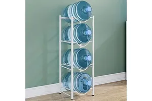 Wholesale Customized Modern Office Home Freestanding Eco-Friendly For Metal Powder Coated Water Bottle Storage Rack Easy