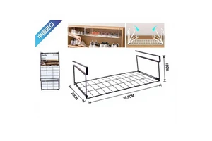 Black Under Cabinet Organizer 39.5*20*13cm Basket for Storage